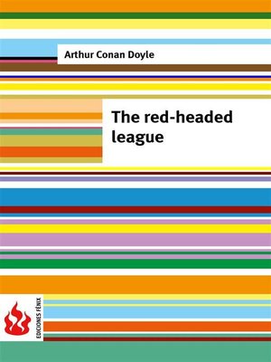 cover image of The red-headed league (low cost). Limited edition